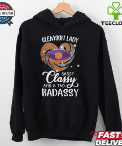 Clemson Laydy Sassy Classy And A Tad Badassy Shirt