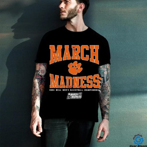 Clemson Men’s Basketball March Madness feet dog shirt