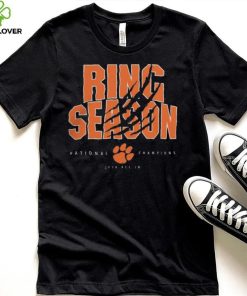 Clemson Ring Season National Champions Shirt