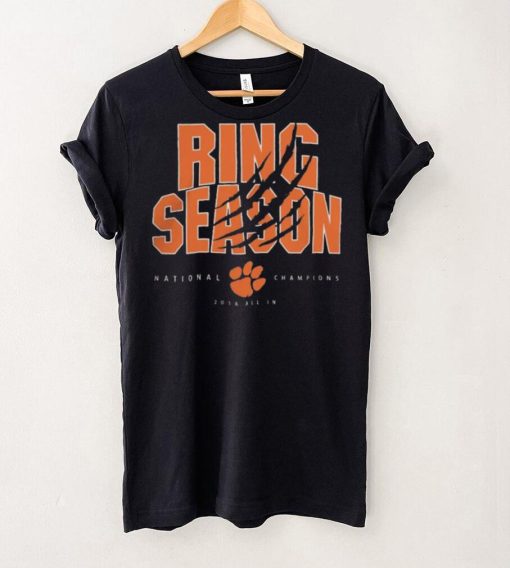 Clemson Ring Season National Champions Shirt