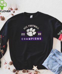 Clemson Tigers 2022 ACC Football Conference Champions Shirt