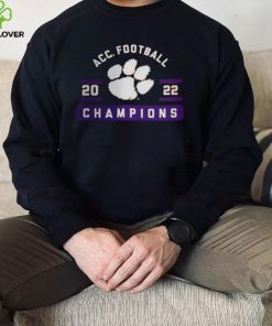 Clemson Tigers 2022 ACC Football Conference Champions Shirt