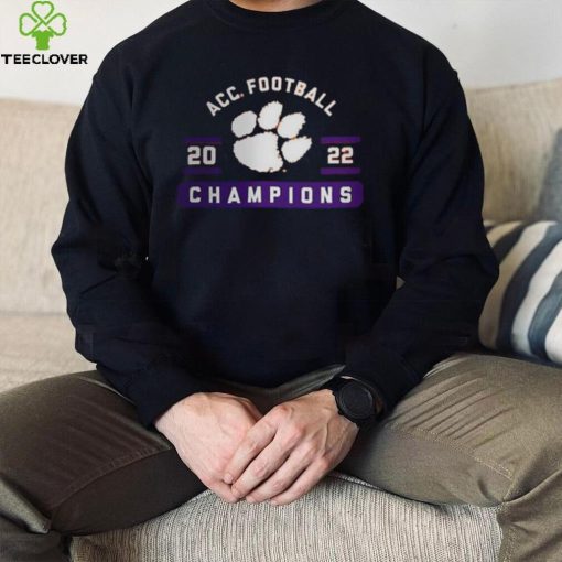 Clemson Tigers 2022 ACC Football Conference Champions Shirt