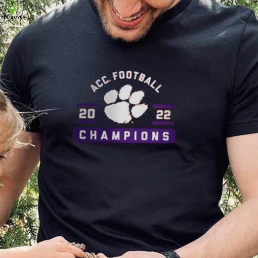 Clemson Tigers 2022 ACC Football Conference Champions Shirt