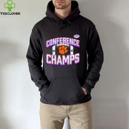 Clemson Tigers 2022 ACC Football Conference Champions hoodie, sweater, longsleeve, shirt v-neck, t-shirt