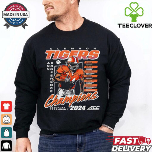 Clemson Tigers 2024 ACC Conference Champions shirt