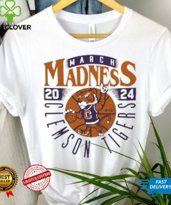 Clemson Tigers 2024 March Madness Mascot Shirt