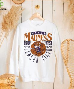 Clemson Tigers 2024 March Madness Mascot Shirt