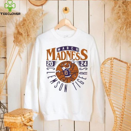 Clemson Tigers 2024 March Madness Mascot Shirt