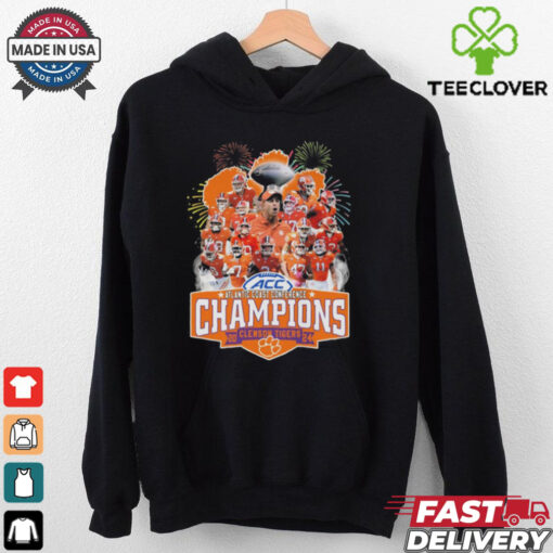 Clemson Tigers Atlantic Coast Conference Champions 2024 T Shirt