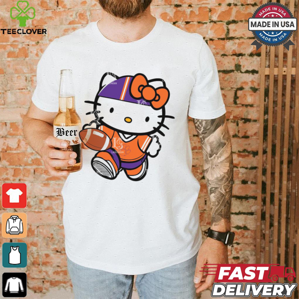 Clemson Tigers Cute Hello Kitty Football shirt Clemson Tigers Cute Hello Kitty Football shirt