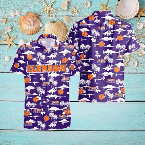 Clemson Tigers Hawaiian Shirt Trending Summer Aloha Shirt For Fan