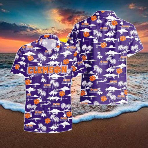 Clemson Tigers Hawaiian Shirt Trending Summer Aloha Shirt For Fan