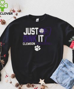 Clemson Tigers Just Dink It Pickleball T Shirt