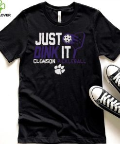 Clemson Tigers Just Dink It Pickleball T Shirt