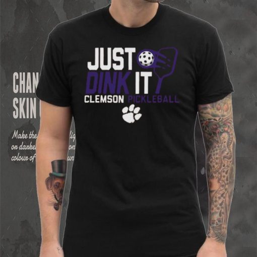 Clemson Tigers Just Dink It Pickleball T Shirt