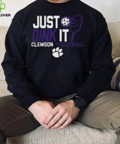 Clemson Tigers Just Dink It Pickleball T Shirt