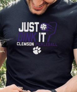 Clemson Tigers Just Dink It Pickleball T Shirt