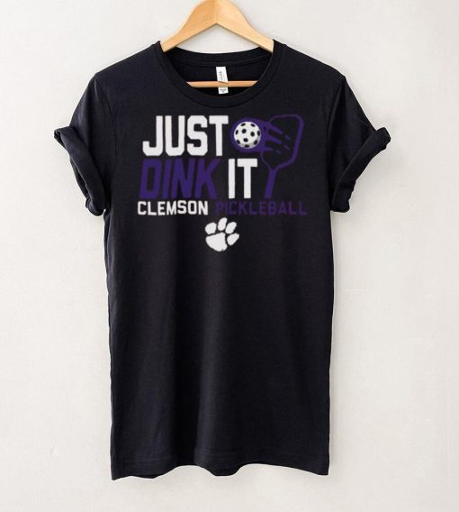 Clemson Tigers Just Dink It Pickleball T Shirt