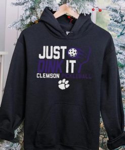 Clemson Tigers Just Dink It Pickleball T Shirt