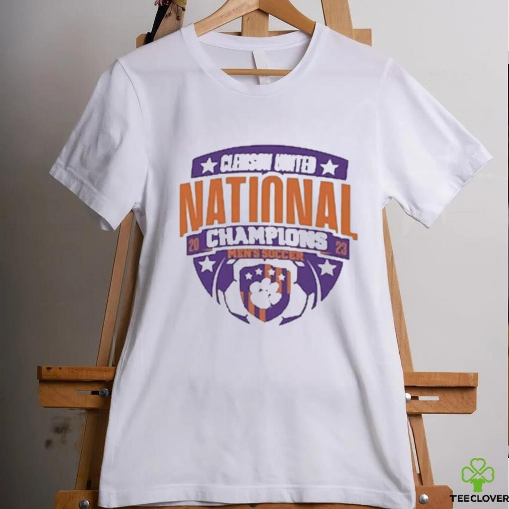 Clemson Tigers Logo 2023 National Champions Men’s Soccer Shirt Clemson Tigers Logo 2023 National Champions Men’s Soccer Shirt