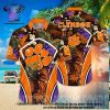 Clemson Tigers NCAA Flower 3D Full Print Hawaiian Shirt