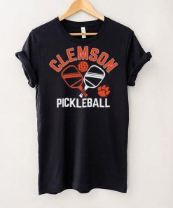 Clemson Tigers Pickleball Crossed Paddles T Shirt