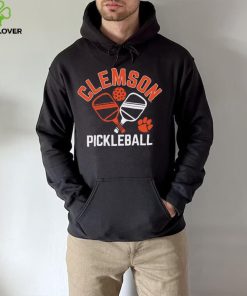Clemson Tigers Pickleball Crossed Paddles T Shirt
