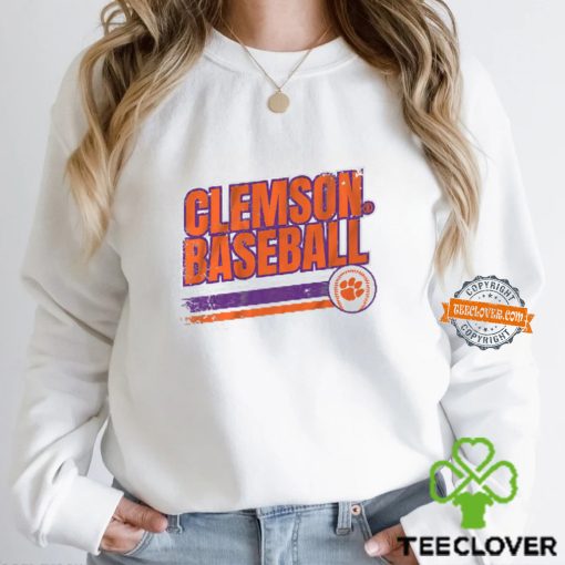 Clemson Tigers Retro Baseball Shirt