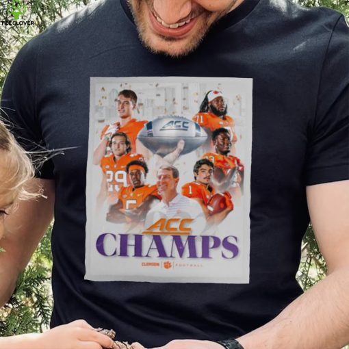 Clemson Tigers Team ACC Champions 2022 Shirt