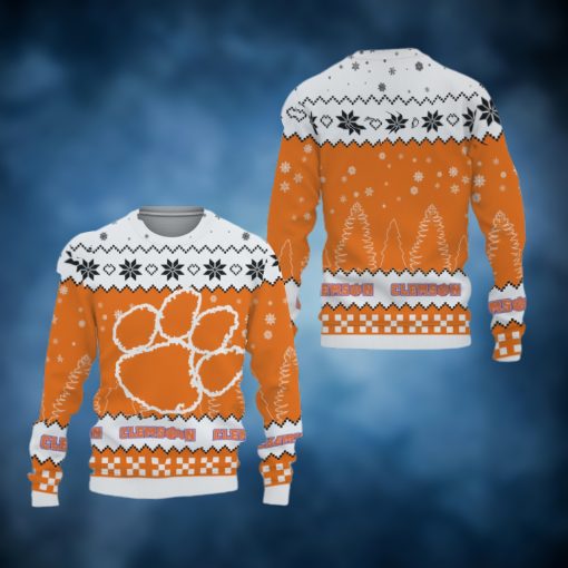 Clemson Tigers Ugly Christmas Sweater