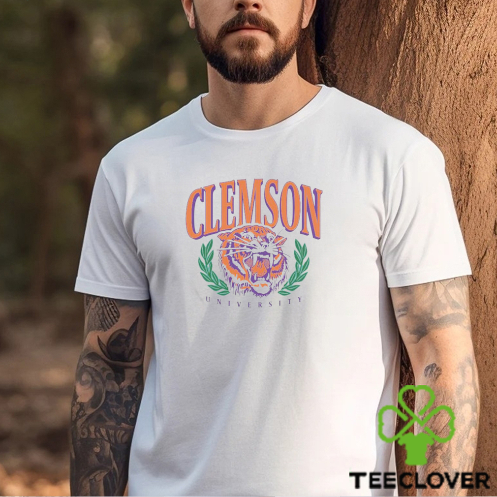 Clemson Tigers University Throwback T Shirt Clemson Tigers University Throwback T Shirt