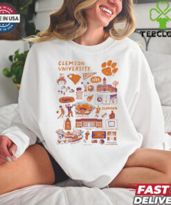 Clemson Tigers Vive La Fete Infant Impressions artwork shirt
