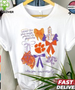 Clemson Tigers Where The Blue Ridge Yawns It’s Greatness Shirt