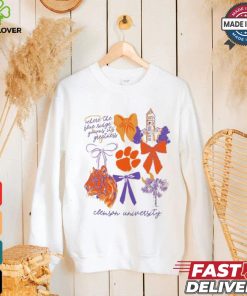 Clemson Tigers Where The Blue Ridge Yawns It’s Greatness Shirt