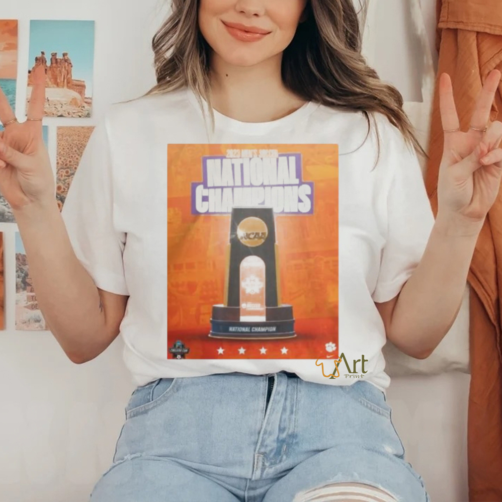 Clemson Tigers Wins The 2023 Men’s Soccer National Champions Poster Shirt Clemson Tigers Wins The 2023 Men’s Soccer National Champions Poster Shirt