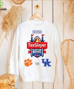 Clemson Tigers vs Kentucky Wildcats 2023 Tax Slayer Gator Bowl shirt