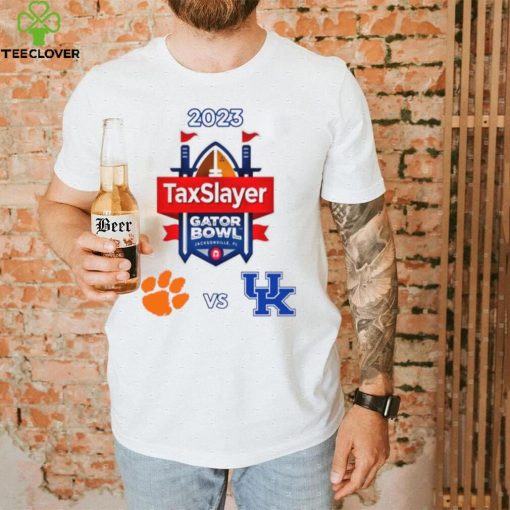 Clemson Tigers vs Kentucky Wildcats 2023 Tax Slayer Gator Bowl hoodie, sweater, longsleeve, shirt v-neck, t-shirt