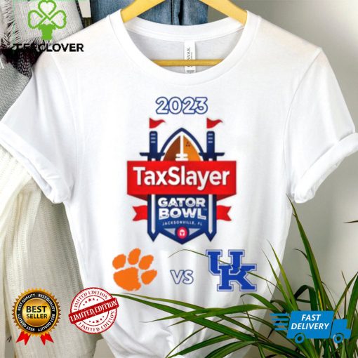 Clemson Tigers vs Kentucky Wildcats 2023 Tax Slayer Gator Bowl hoodie, sweater, longsleeve, shirt v-neck, t-shirt