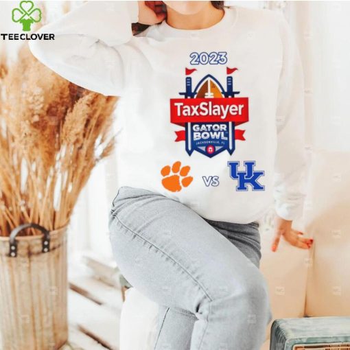 Clemson Tigers vs Kentucky Wildcats 2023 Tax Slayer Gator Bowl hoodie, sweater, longsleeve, shirt v-neck, t-shirt