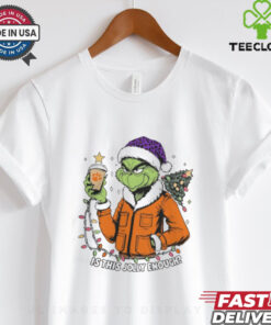 Clemson Tigers x Santa Grinch Is This Jolly Enough Merry Christmas Shirt