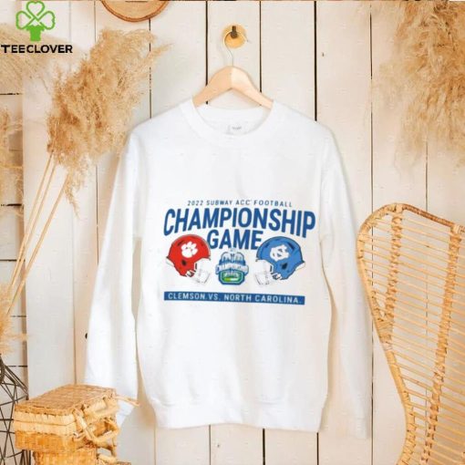 Clemson Vs North Carolina Subway ACC Football Championship Game Charlotte December 3, 2022 Shirt