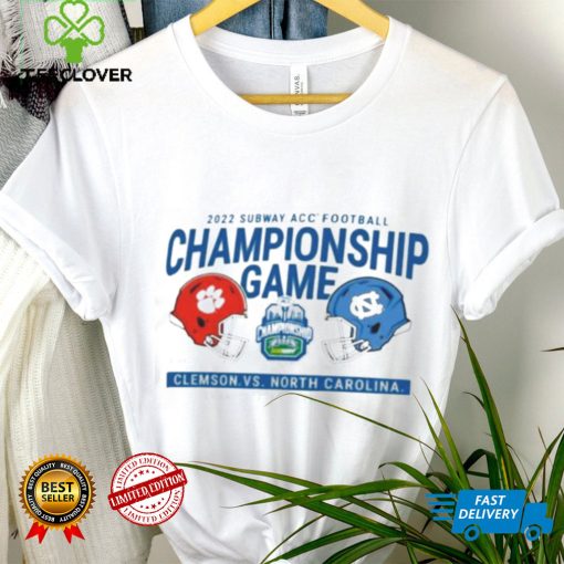 Clemson Vs North Carolina Subway ACC Football Championship Game Charlotte December 3, 2022 Shirt