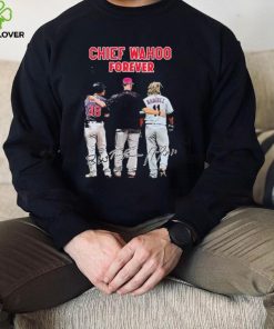 Cleveladn Guardians Chiefs Wahoo Forever Signautres Shirt