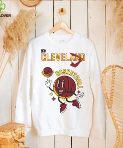 Cleveland Basketball Retro Vintage Sports Graphic Kids T Shirt