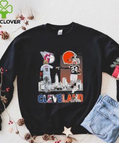 Cleveland Browns 24 Chubb And 11 Guardians Ramirez City Champion shirt