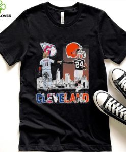 Cleveland Browns 24 Chubb And 11 Guardians Ramirez City Champion hoodie, sweater, longsleeve, shirt v-neck, t-shirt