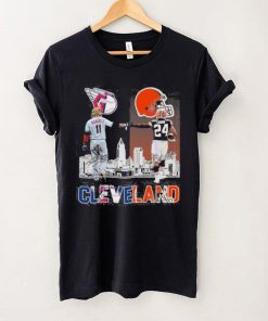 Cleveland Browns 24 Chubb And 11 Guardians Ramirez City Champion hoodie, sweater, longsleeve, shirt v-neck, t-shirt