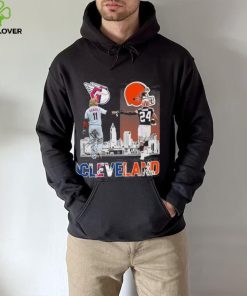 Cleveland Browns 24 Chubb And 11 Guardians Ramirez City Champion hoodie, sweater, longsleeve, shirt v-neck, t-shirt