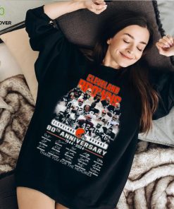 Cleveland Browns 80th Anniversary 1944 – 2024 Thank You For The Memories T Shirt 2 Cleveland Browns 80th Anniversary 1944 – 2024 Thank You For The Memories T Shirt